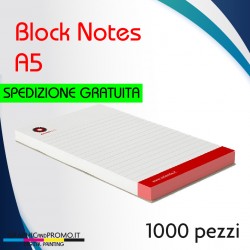 1000 block notes formato A5