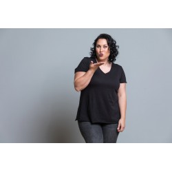 CURVSSLUB - T-SHIRT DONNA - CURVES SLUB