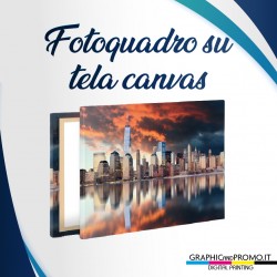 Fotoquadro su tela canvas