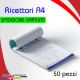 50 ricettari formato A4