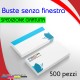 500 buste da lettera senza finestra