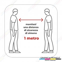 Adesivo istruzioni ANTI-COVID 80x80