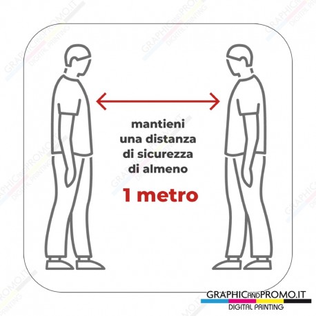 Adesivo istruzioni ANTI-COVID 80x80