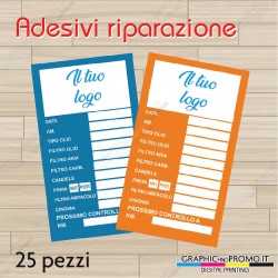 25 adesivi riparazione