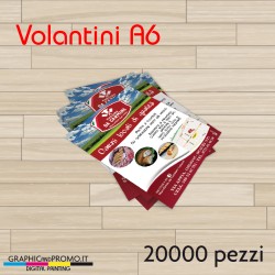 Volantini A6 - 20000 pezzi