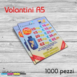 Volantini A5 - 1000 pezzi