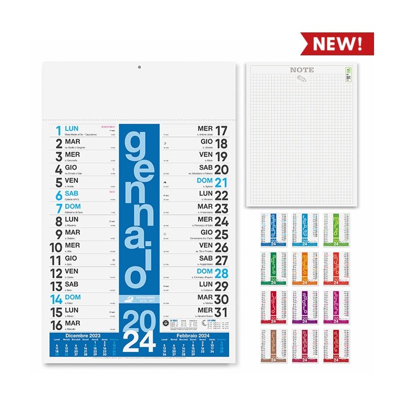 CALENDARIO 2024 PA430 COLORS Graphic and Promo Sas