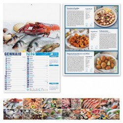 CALENDARIO 2025 - PA144 - MARE IN TAVOLA