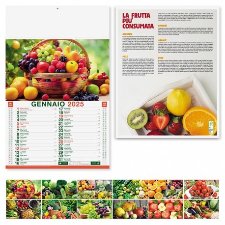 CALENDARIO 2025 - PA146 - FRUTTA E VERDURA
