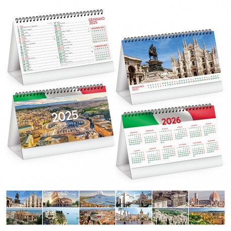 CALENDARIO 2025 - PA401 - CITTA' D'ITALIA