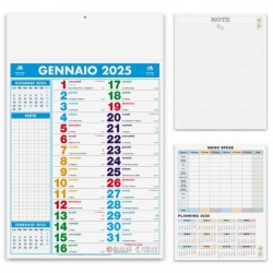 CALENDARIO 2025 - PA422 - MULTICOLOR NOTES