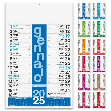 CALENDARIO 2025 - PA430 - COLORS