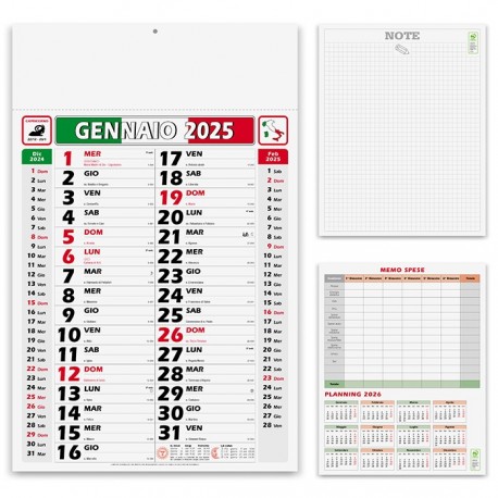 CALENDARIO 2025 - PA432 - ITALY