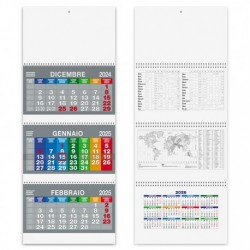CALENDARIO 2025 - PA516 - SPIRAL COLOR