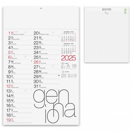 CALENDARIO 2025 - PA615 - MODERNO