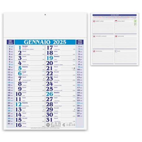 CALENDARIO 2025 - PA650 - MEDIUM