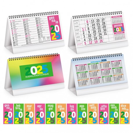 CALENDARIO 2025 - PA706 - COLOR TABLE