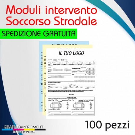 100 moduli autocopianti